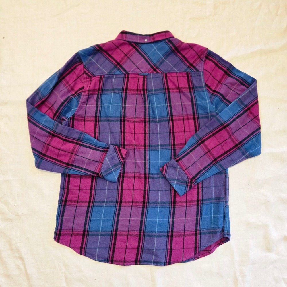 NWT Chubbies Brushed Flannel Shirt LS XL Men THE WOOD YOU COULD YOU Plaid Button - Picture 2 of 7